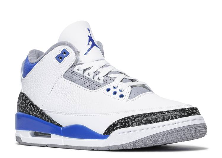 Jordan 3 Retro 'RACER BLUE'