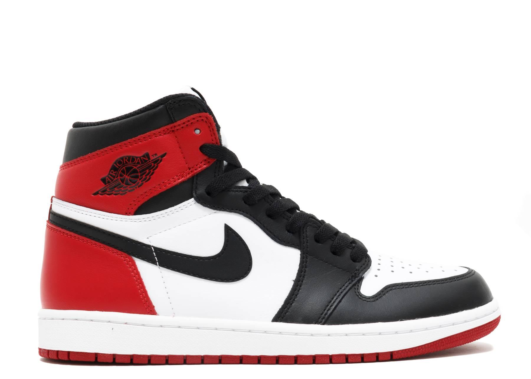 Air Jordan 1 Retro High 'BLACK TOE' - Blurrbase