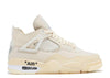 Air Jordan 4 X OFF WHITE 'SAIL'