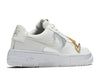 Air Force 1 Pixel 'GREY GOLD CHAIN'