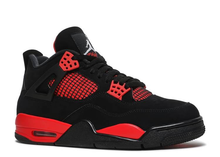Jordan 4 Retro GS 'RED THUNDER'